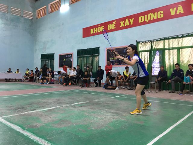 Phú Ninh sôi nổi giải cầu lông và bóng bàn năm 2020