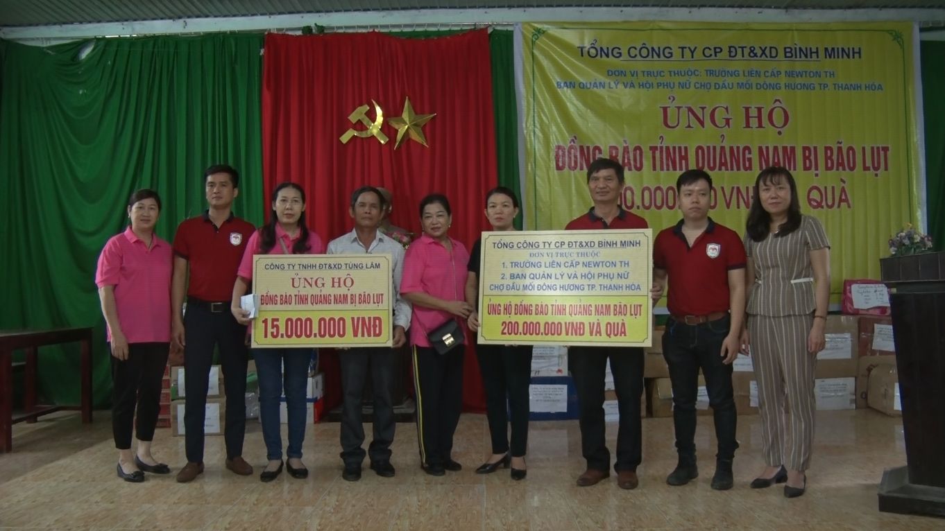 Nhiều tấm lòng hướng về người dân Phú Ninh