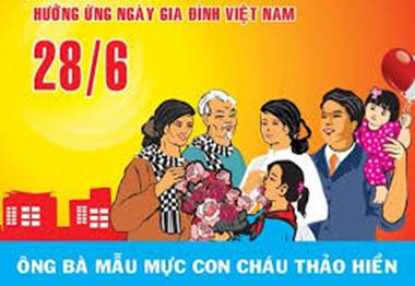 Hưởng ứng "Tháng hành động quốc gia về phòng, chống bạo lực gia đình" và Ngày Gia đình Việt Nam 28/6