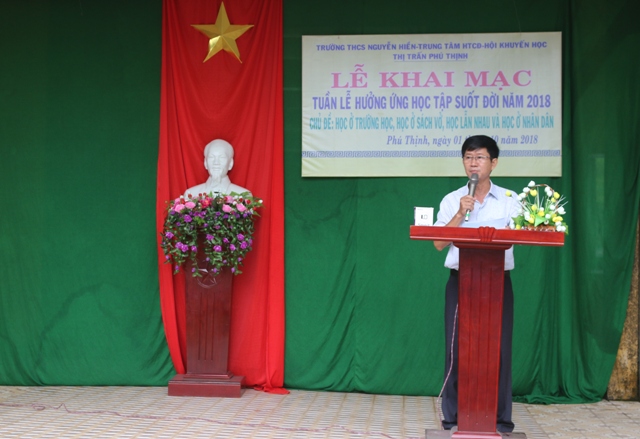 Phát động Tuần lễ hưởng ứng học tập suốt đời năm 2018