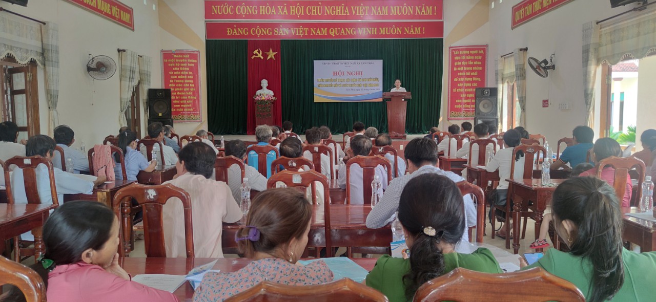 Tam Thái: Triển khai kế hoạch xây dựng xã nông thôn mới kiểu mẫuo, thôn nông thôn mới kiểu mẫu