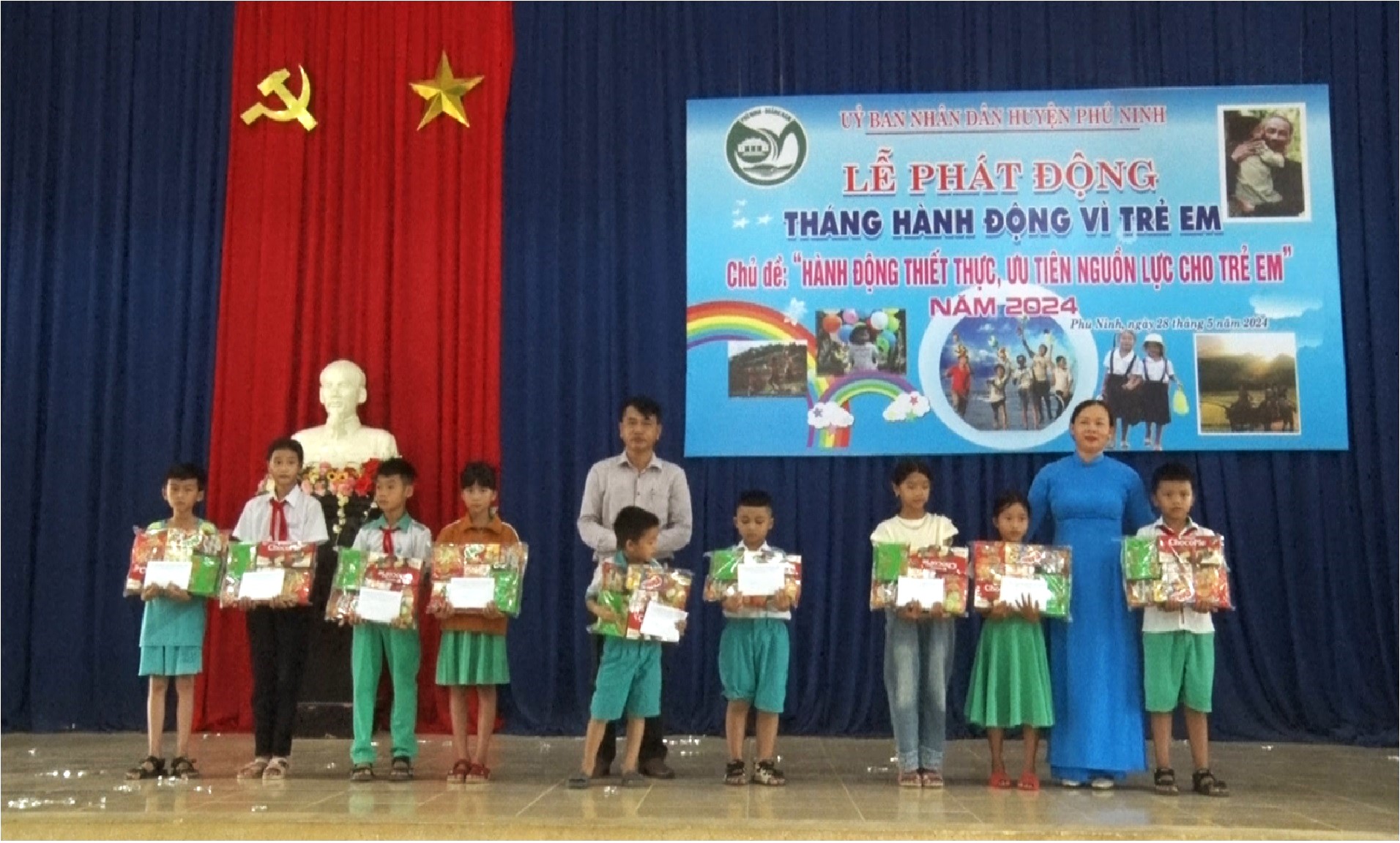 Phú Ninh phát động Tháng hành động vì trẻ em năm 2024