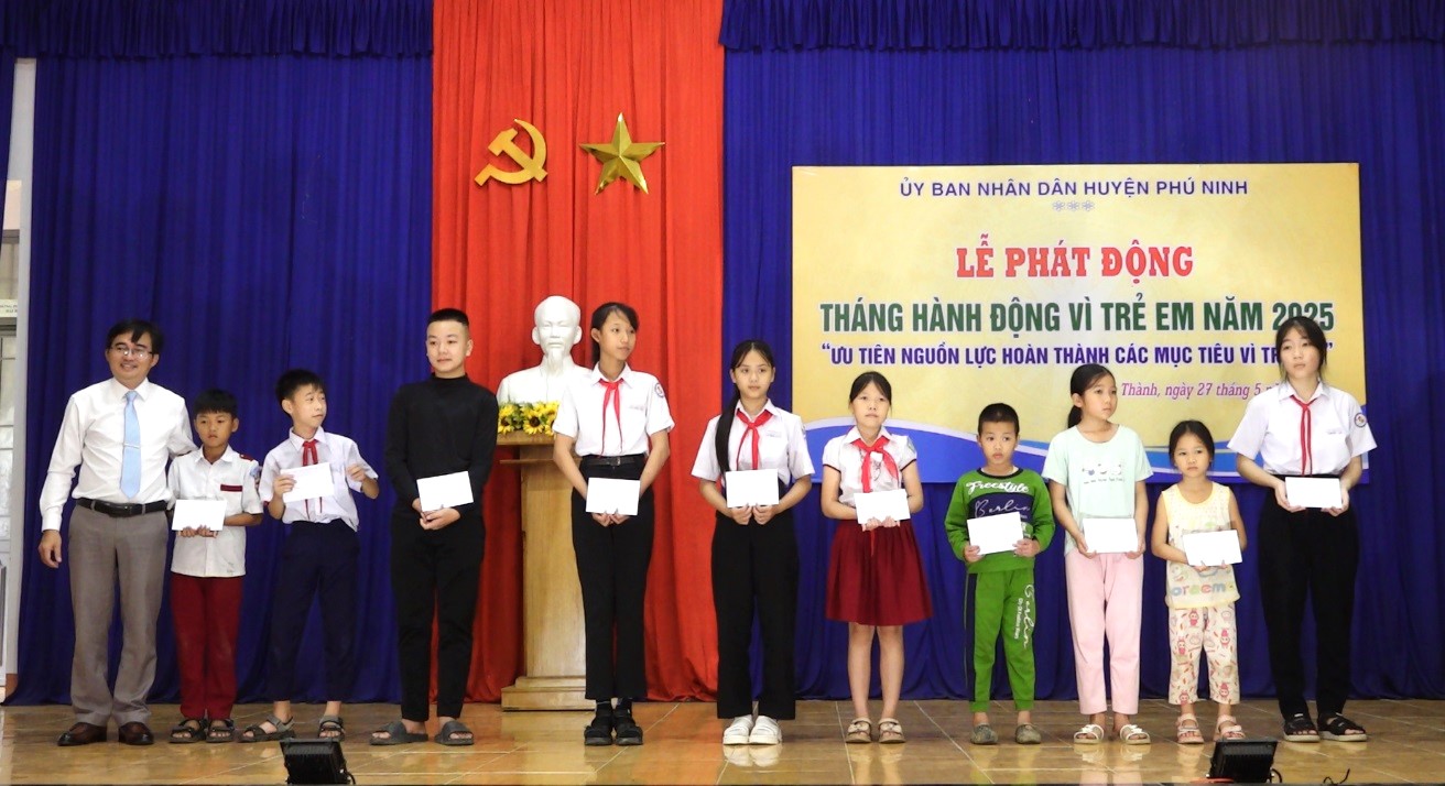 Phú Ninh phát động Tháng hành động vì trẻ em năm 2025