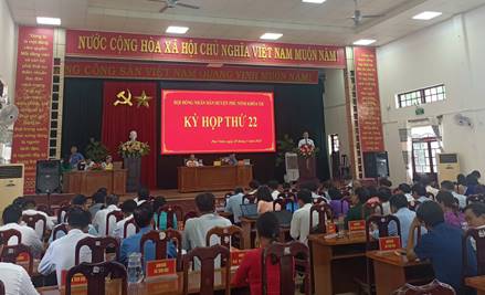 Kỳ họp thứ 22, HĐND huyện Phú Ninh khóa XII